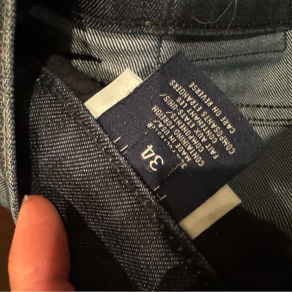 Men's Fidelity Denim 50-11 M6276 Made in USA Jeans Size 34 Cut #3852 - Picture 4 of 5